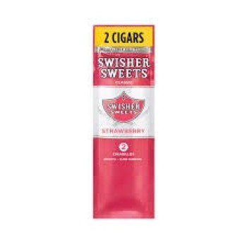 SWISHER SWEETS CLASSIC CIGARILLOS (15/2)X2 STRAWBERRY 1.39