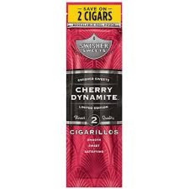 SWISHER SWEETS10/5 PACKS CIGARILLOS CHERRY SWISHER SWEETS10/5 PACKS CIGARILLOS CHERRY