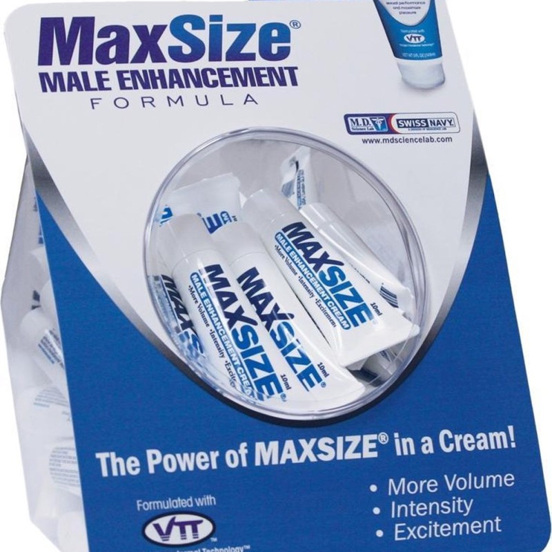 SWISS NAVY MAX SIZE 10ML FISH BOWL