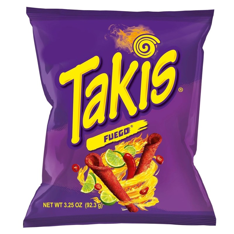 TAKIS 3.25 OZ FUEGO TAKIS 3.25 OZ FUEGO