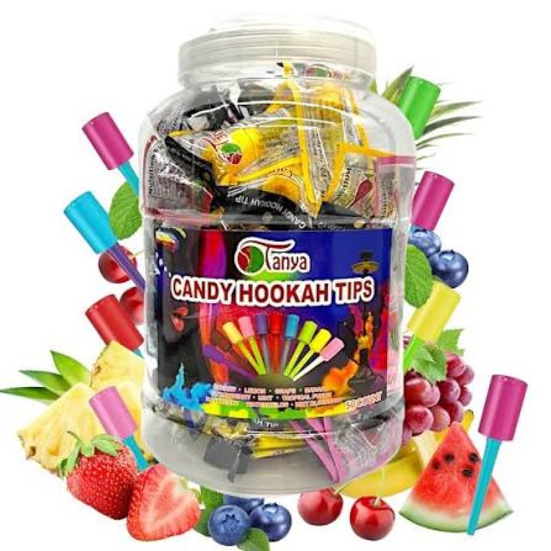 TANYA CANDY FLAVORED HOOKAKH TIPS