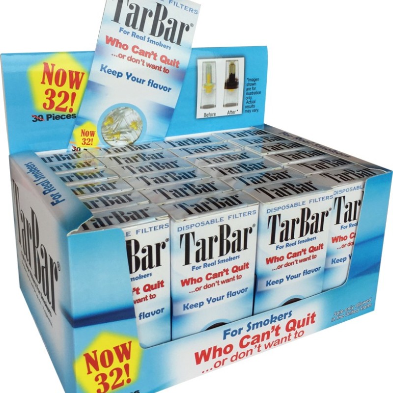 TAR BAR DISPOSSIBLE FILTER 24 PK OF 32 TAR BAR DISPOSSIBLE FILTER 24 PK OF 32