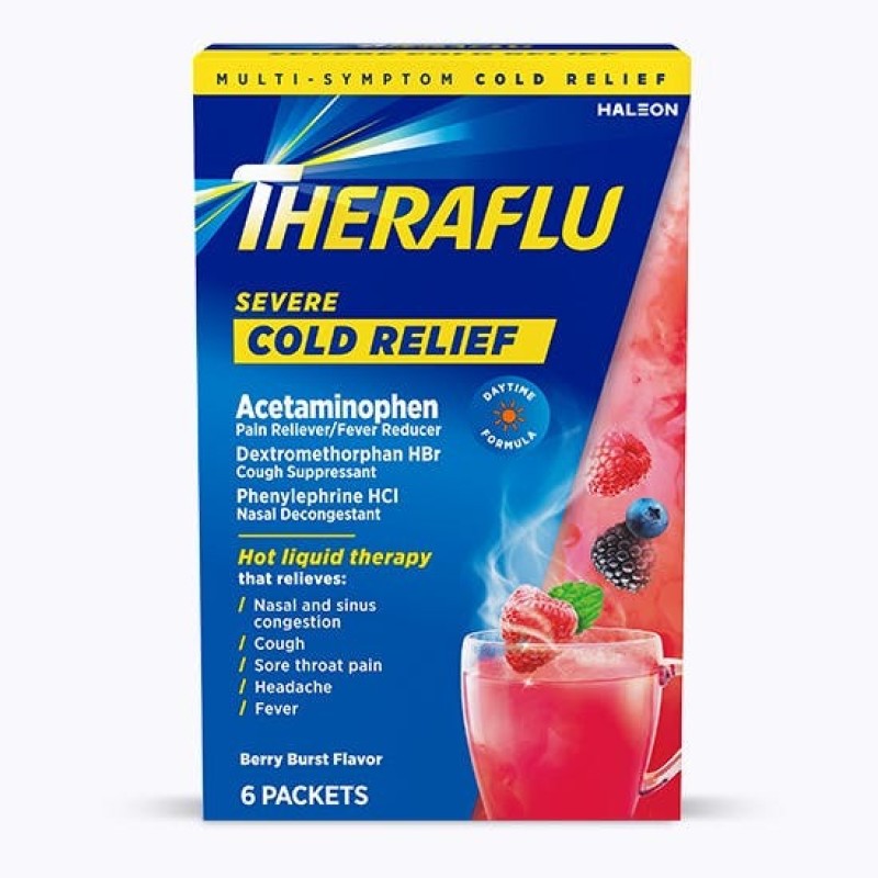 THERAFLU SEVERE COLD RELIEF 20PCK THERAFLU SEVERE COLD RELIEF 20PCK