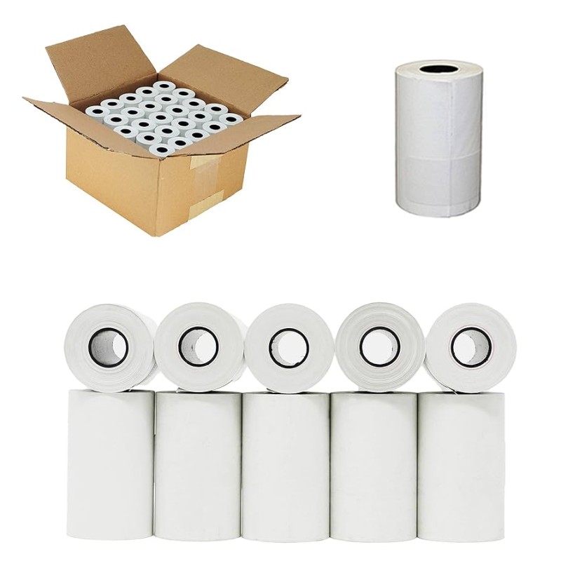 THERMAL ROLL 2 1/4 X 230' 50 CT 57mm x 15mtrs