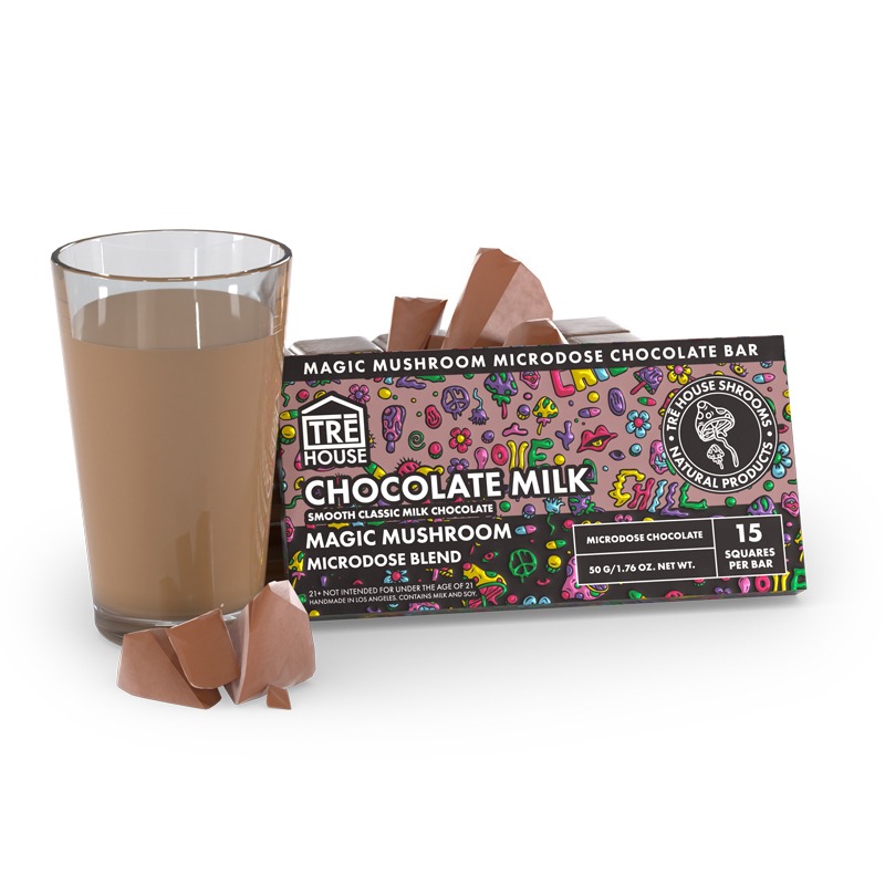 TRE HOUSE MAJIC MUSHROOM CHOCOLATE 10 PK 15 CHOCOLATE MILK TRE HOUSE MAJIC MUSHROOM CHOCOLATE 10 PK 15 CHOCOLATE MILK