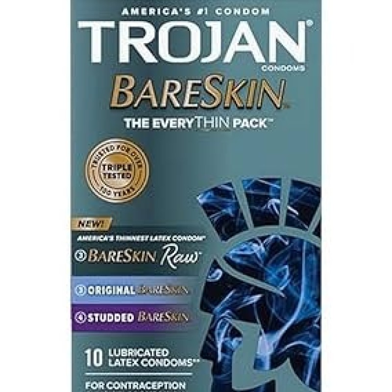 TROJAN BARESKIN EVERYTHIN 6PK OF 3 CONDOMS TROJAN BARESKIN EVERYTHIN 6PK OF 3 CONDOMS