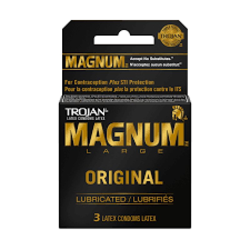 TROJAN MAGNUM REG LARGE 6PCK OF 3 CONDOMS TROJAN MAGNUM REG LARGE 6PCK OF 3 CONDOMS