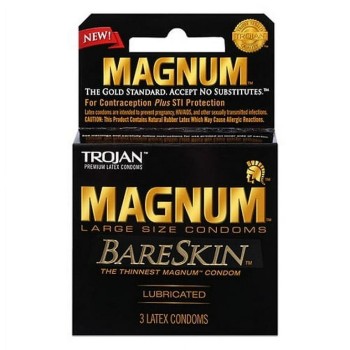 TROJAN MAGNUM THIN 6PCK OF 3 CONDOMS