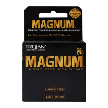 TROJAN MAGNUM XL 6PCK OF 3 CONDOMS