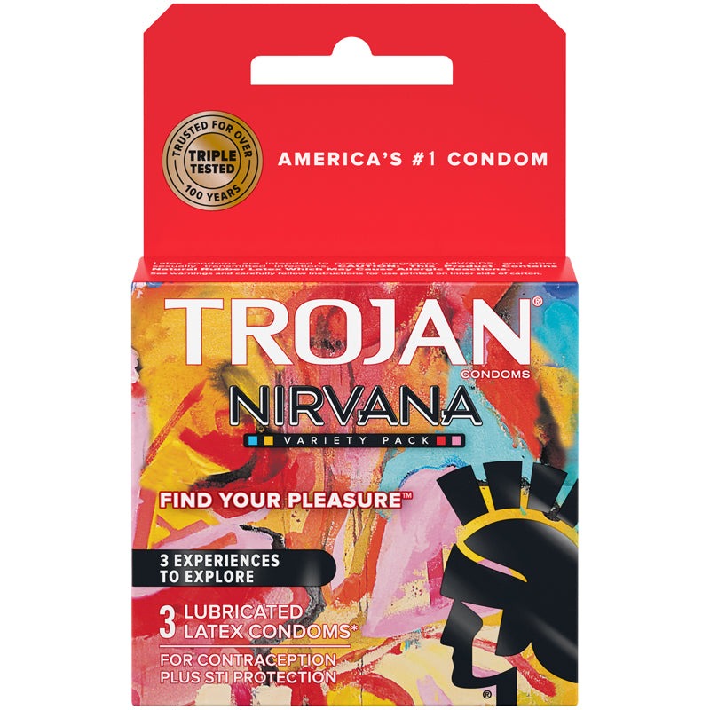 TROJAN NIRVANA 6PCK OF 3 CONDOMS TROJAN NIRVANA 6PCK OF 3 CONDOMS