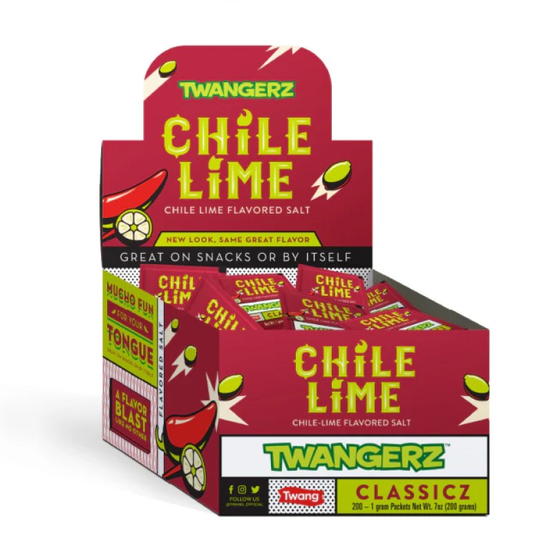 TWANG SNACK SALT 200 1GM PACKETS CHILE LIME TWANG SNACK SALT 200 1GM PACKETS CHILE LIME
