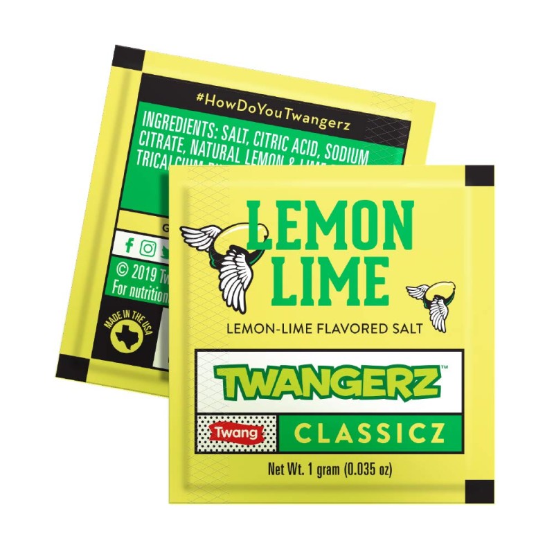 TWANG SNACK SALT 200 1GM PACKETS LEMON LIME TWANG SNACK SALT 200 1GM PACKETS LEMON LIME