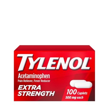 TYLENOL EXTRA STRENGTH 25PACK OF 2 CAP