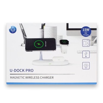U DOCK PRO  MAGNETIC WIRELESS PHONE MULTI  CHARGER