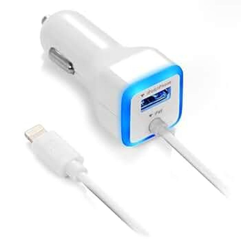 UPLUS CAR CHARGER IPHONE 6FT UPLUS CAR CHARGER IPHONE 6FT