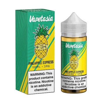 VAPETESIA SALTS 100ML 6MG PINEAPPLE EXPRESS