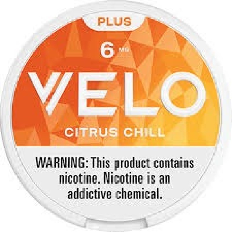 VELO POUCH PLUS 6MG CITRUS CHILL VELO POUCH PLUS 6MG CITRUS CHILL