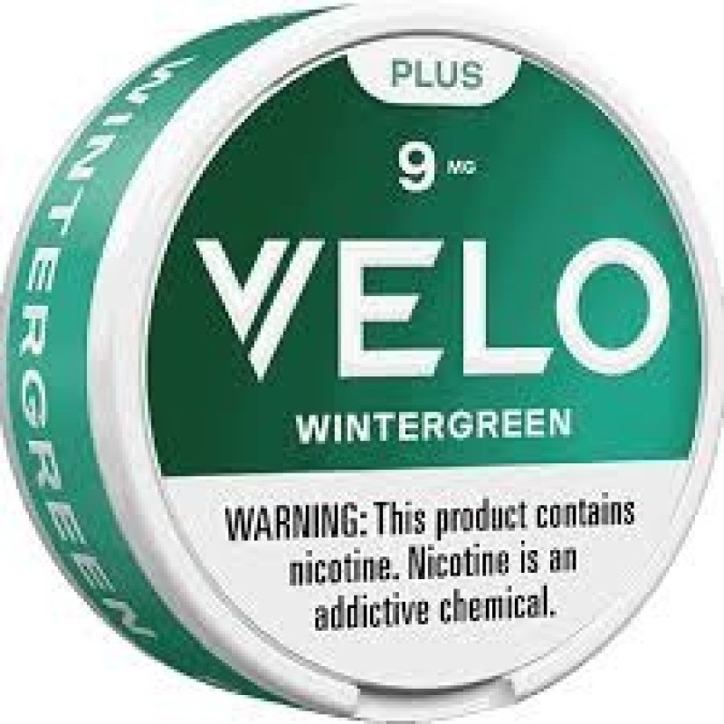 VELO POUCH PLUS 9MG WINTERGREEN VELO POUCH PLUS 9MG WINTERGREEN