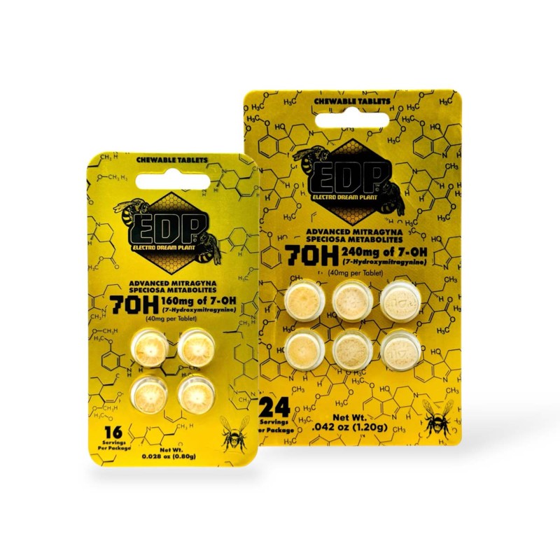 VIBE 7 HYDROXYMITRAGYNINE 40MG 4TABS