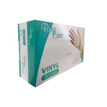 VINYL GLOVES LARGE 100CT