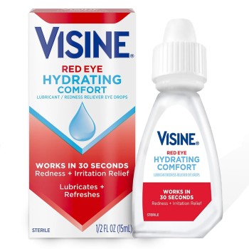 VISINE RED EYE HYDRATING COMFORT 6PK