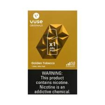 VUSE 4 ALTO POD 2.4% NIC GOLDEN TOBACCO 5PK