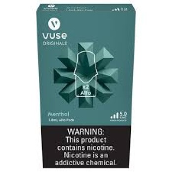 VUSE 4 ALTO POD 2.4% NIC MENTHOL 5PK