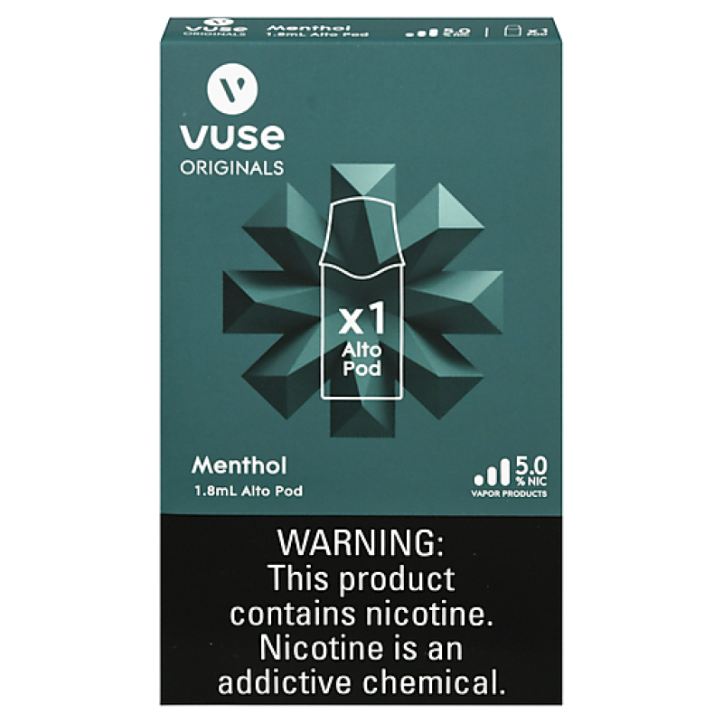 VUSE ORIGINAL 5 % NIC MENTHOL 1PK VUSE ORIGINAL 5 % NIC MENTHOL 1PK