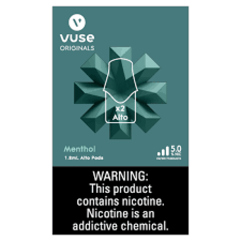 VUSE ORIGINAL 5 % NIC MENTHOL 2PK VUSE ORIGINAL 5 % NIC MENTHOL 2PK