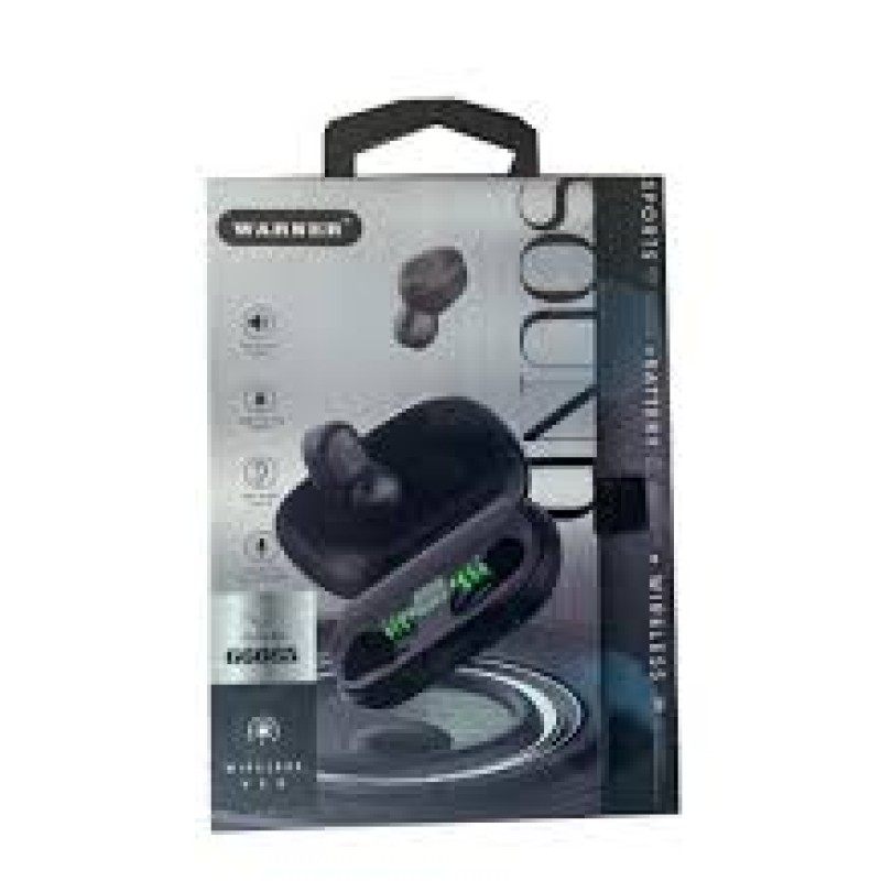WARNER PREMIUM WIRELESS EARPHONE WARNER PREMIUM WIRELESS EARPHONE