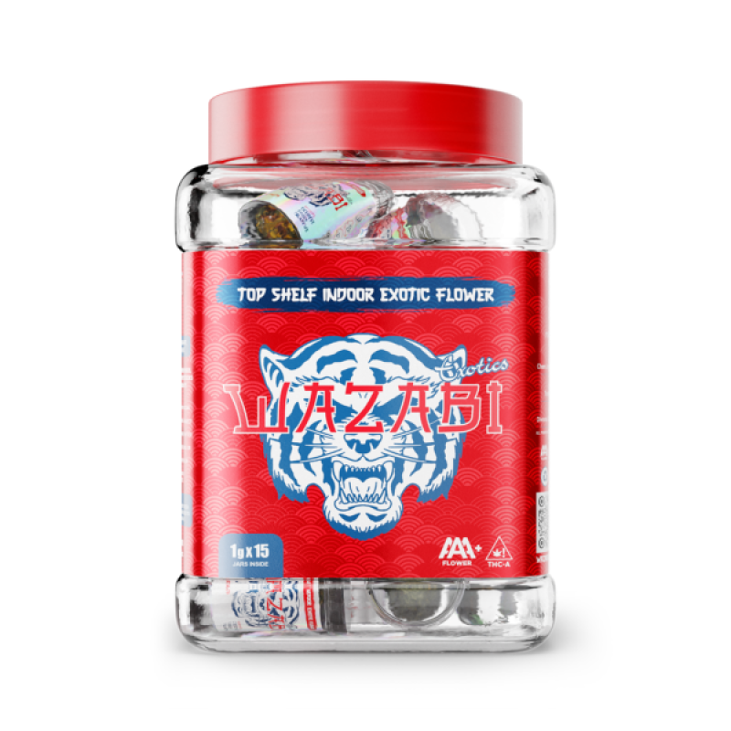 WAZABI 1 GM 15 / JAR TOP SHELF WAZABI 1 GM 15 / JAR TOP SHELF