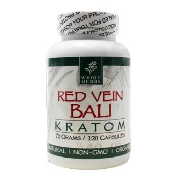 WHOLE HERBS RED VEIN BALI 120 CT 72 GRAMS