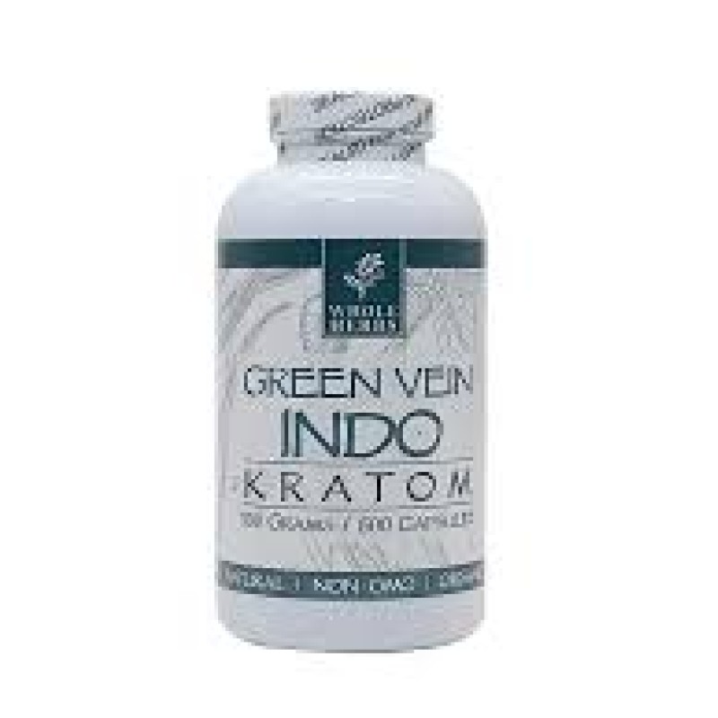 Whole Herbs Green Vein Maeng Da - Kratom 120Caps Bottle Whole Herbs Green Vein Maeng Da - Kratom 120Caps Bottle