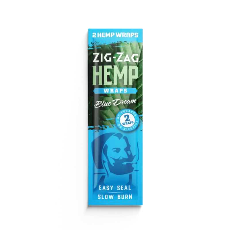 ZIG ZAG HEMP WRAPS 2/25 BLUE DREAM ZIG ZAG HEMP WRAPS 2/25 BLUE DREAM