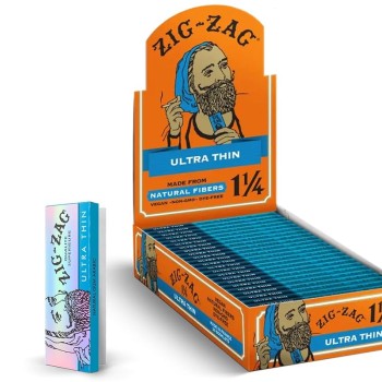 ZIG ZAG ULTRA THIN 1 1/4 SIZE 24 PK OF 6