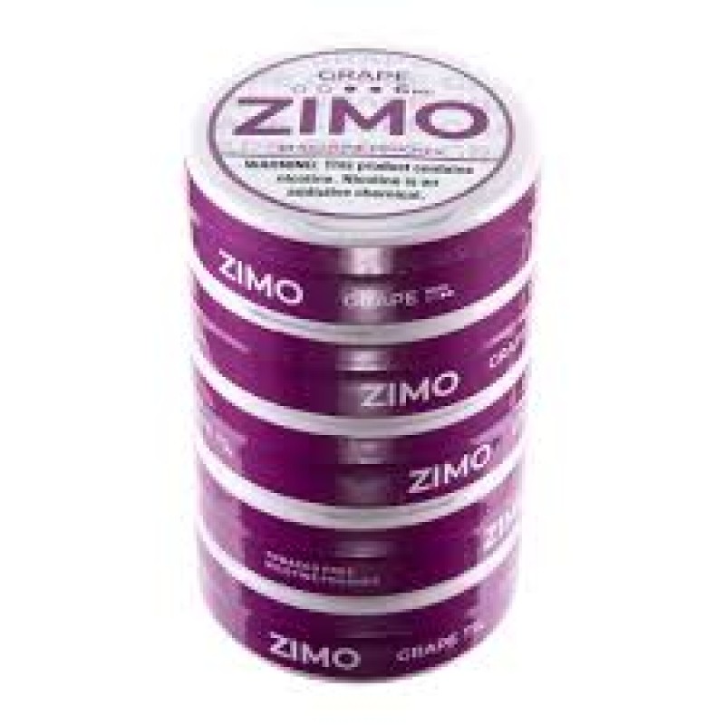 ZIMO 6MG GRAPE 5 PK NICOTINE POUCH ZIMO 6MG GRAPE 5 PK NICOTINE POUCH