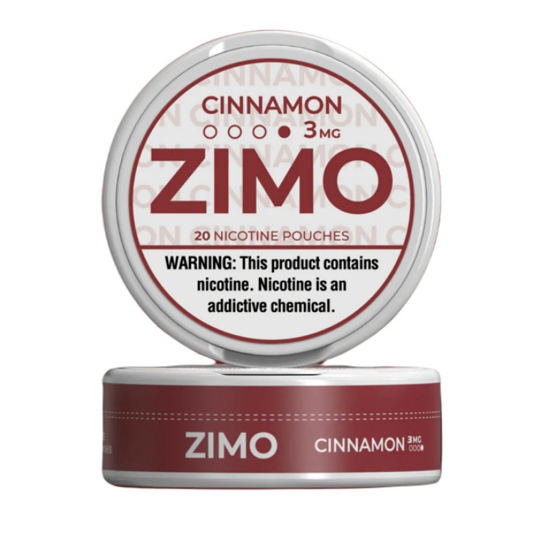ZIMO 8MG NICOTINE POUCH CINNAMON 5PK ZIMO 8MG NICOTINE POUCH CINNAMON 5PK