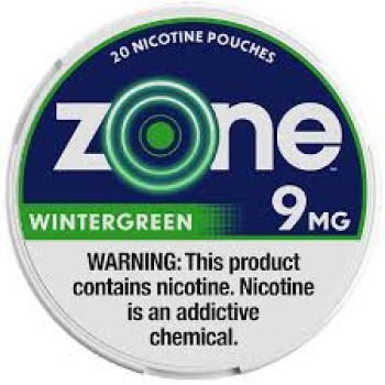 ZONE 6MG 5PK WINTER GREEN