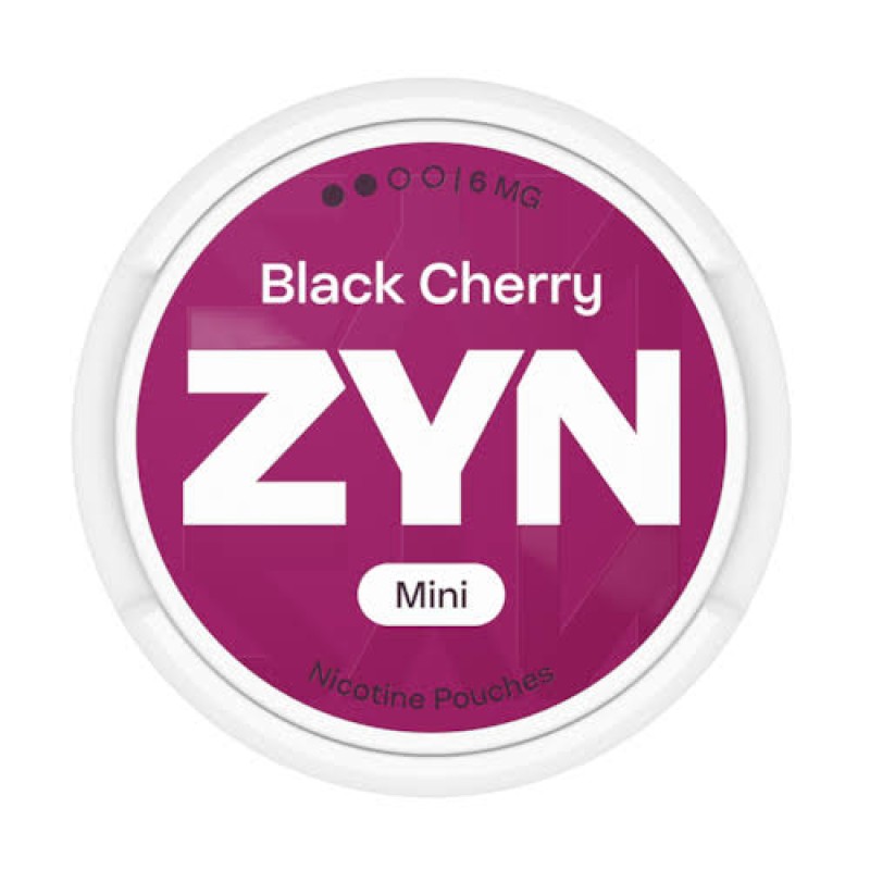ZYN 6MG 5PK BLACK CHERRY