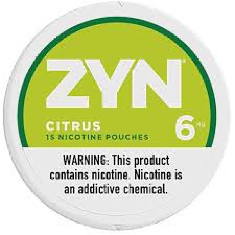 ZYN 6MG 5PK CITRUS ZYN 6MG 5PK CITRUS