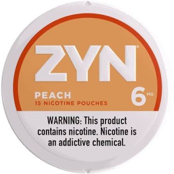 ZYN 6MG 5PK PEACH
