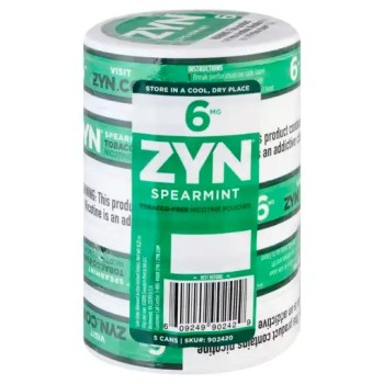ZYN 6MG 5PK SPEARMINT